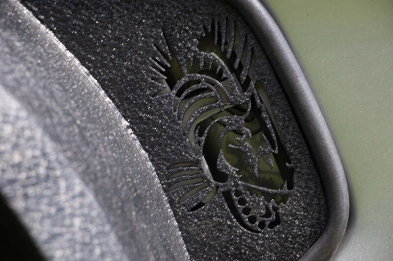 Jeep Unlimited Fenders - Rear - Fishbone Offroad - Elite Aluminum - Black textured - `18-`27